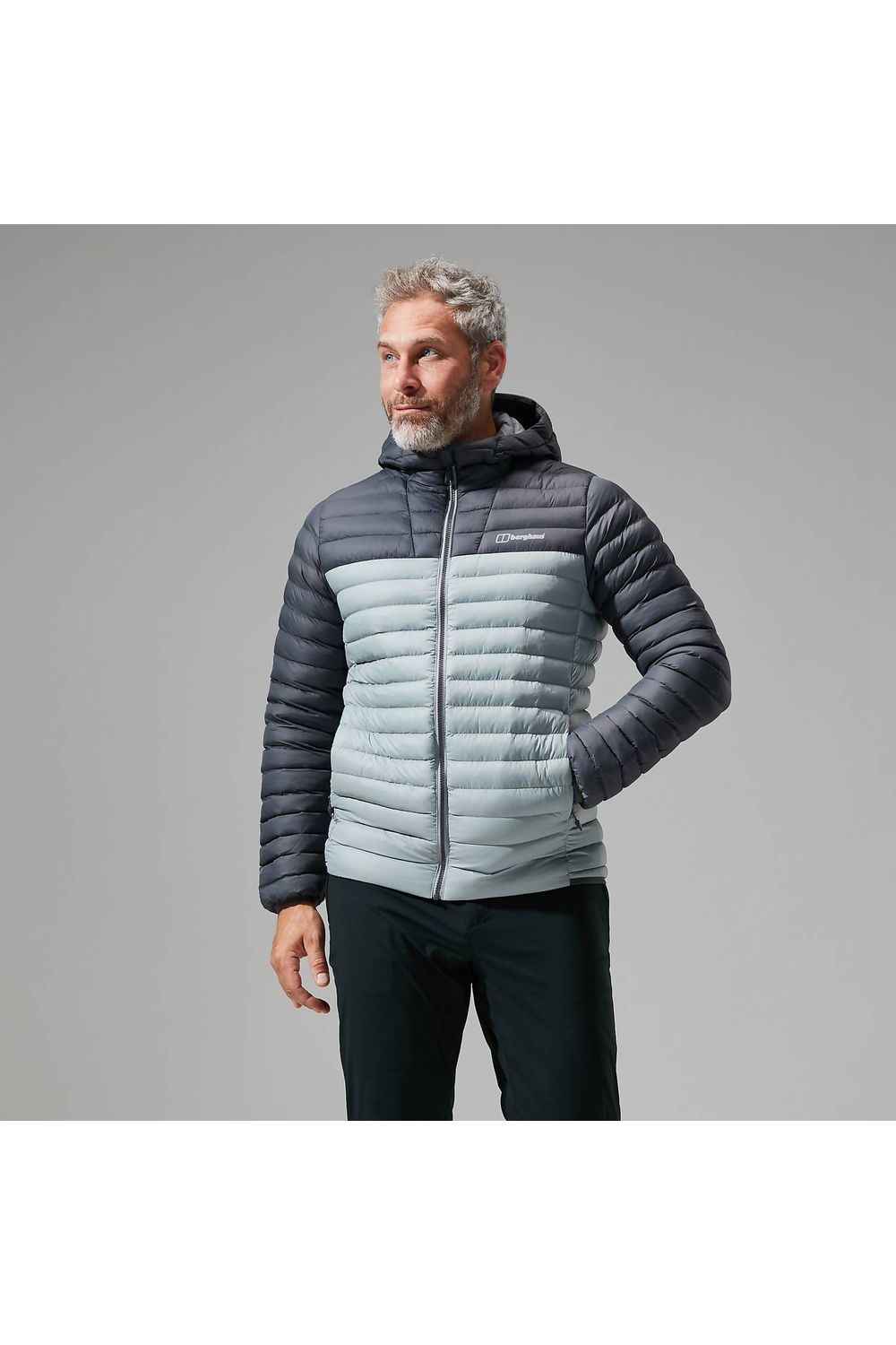 Berghaus Vaskye Syn In Jacket Am Monument Grey Pinstripe