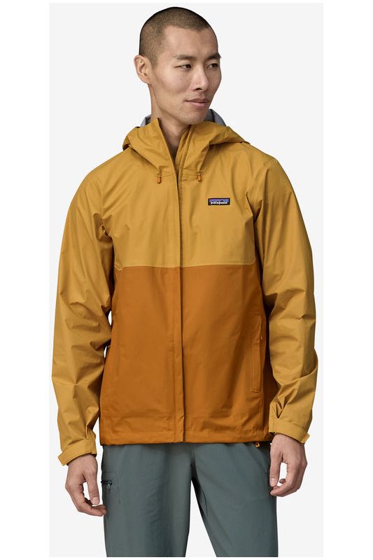 Patagonia Men s Torrentshell 3L Rain Jacket Golden Caramel