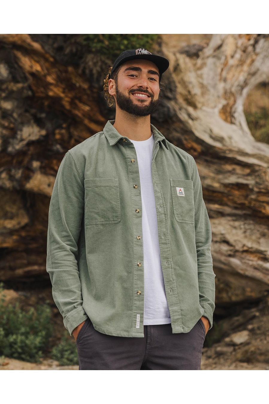 Passenger Backcountry Cord Shirt Pistachio