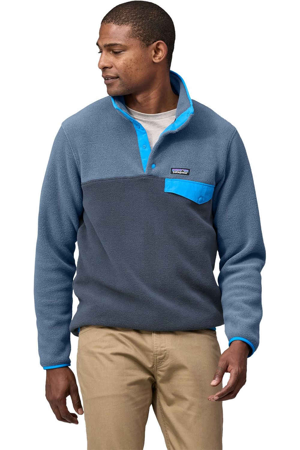 Patagonia pullover blue on sale