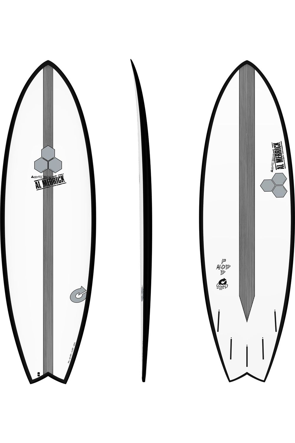 Torq Pod Mod X-Lite Channel Islands Black Surfboard