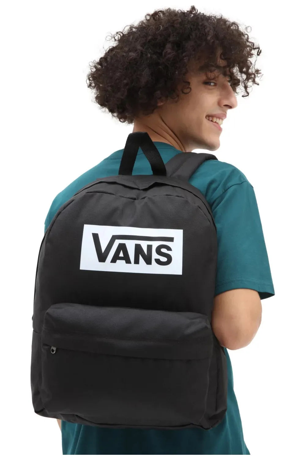 How big is a vans backpack best sale