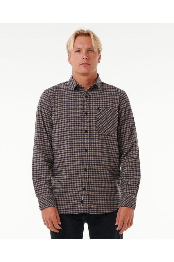 Rip Curl Classic Surf Checked In Flannel Shirt Purple