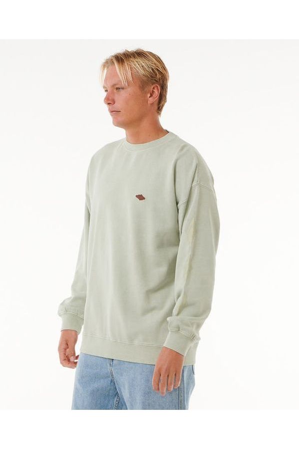 Rip Curl Original Surfers Crew Sweatshirt Mint Haze