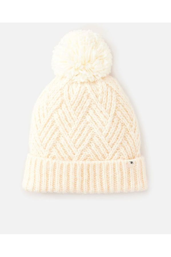 Rip Curl Premium Reg Pom Pom Beanie Beige