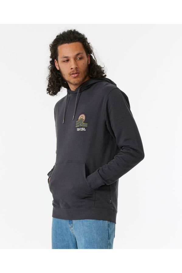 Rip Curl Hays And Razed Hoody Washed Black