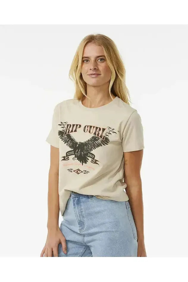 Rip Curl Ultimate Surf Relaxed Tee Natural