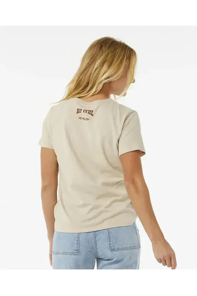 Rip Curl Ultimate Surf Relaxed Tee Natural