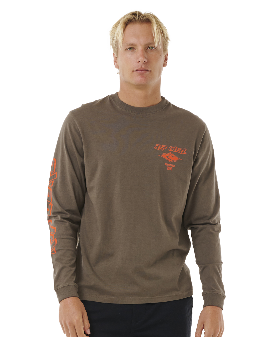 Rip Curl Fade Out Icon Long Sleeve T-Shirt Rock