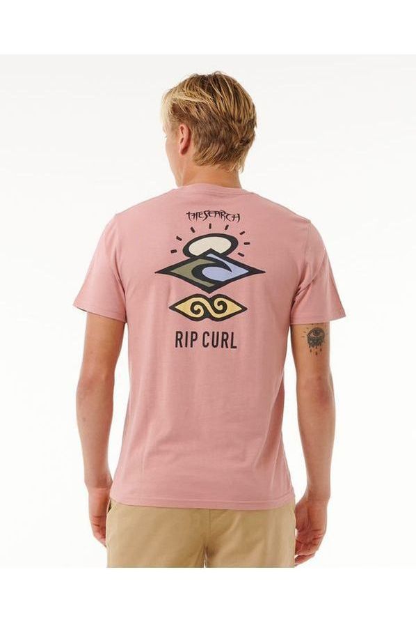 Rip Curl Search Icon T-Shirt Mushroom