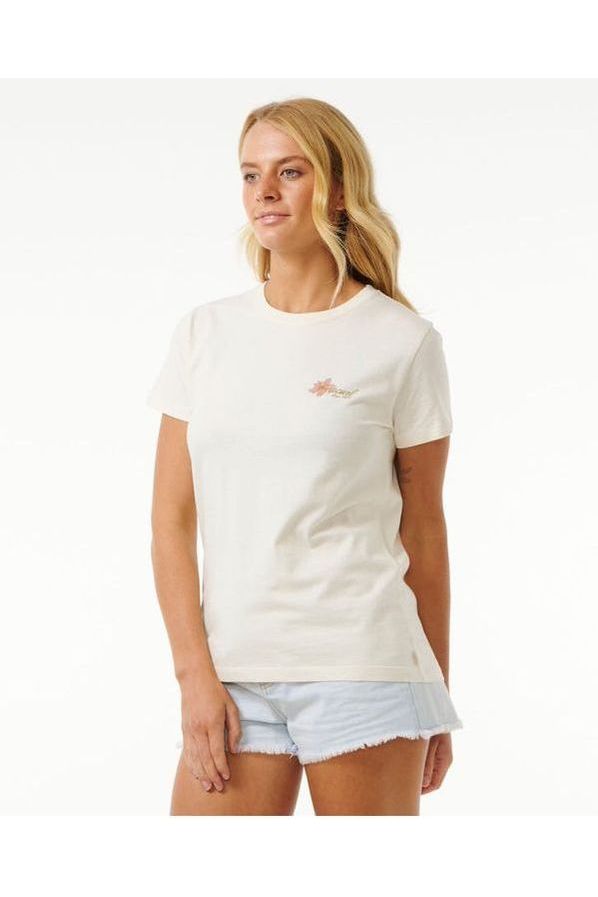 Rip Curl Wild Bloom Standard T-Shirt Bone