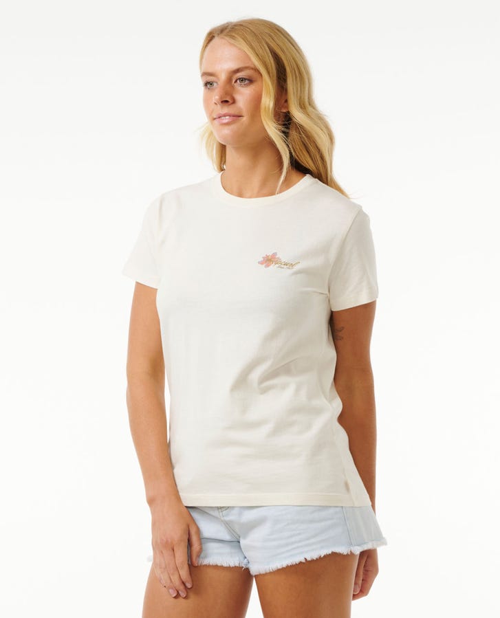 Rip Curl Wild Bloom Standard T-Shirt Bone