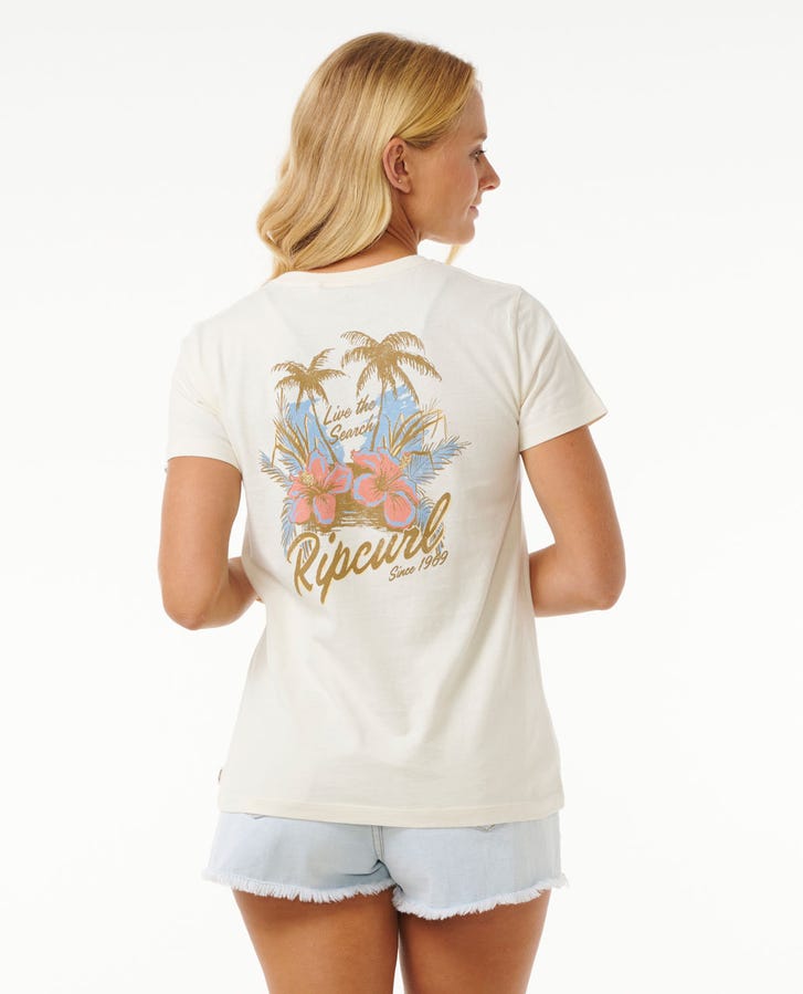 Rip Curl Wild Bloom Standard T-Shirt Bone