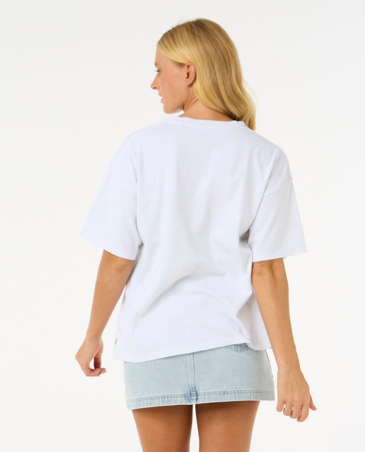 Rip Curl Cove Heritage T-Shirt Optical White