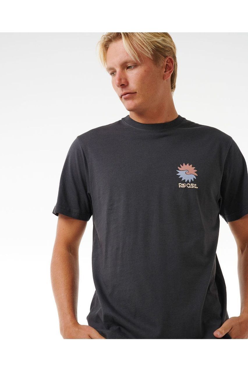 Rip Curl Breaker T-Shirt Washed Black