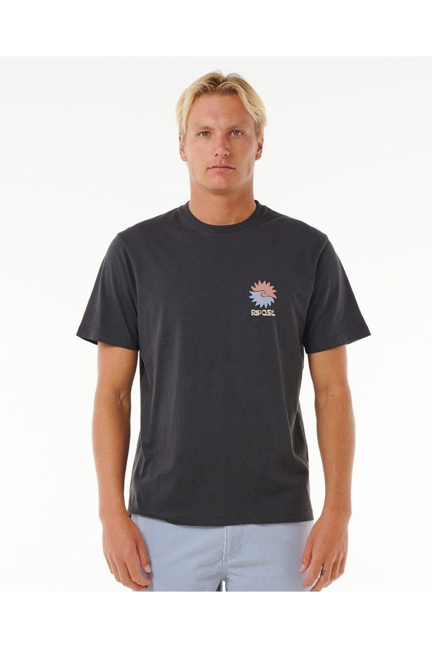 Rip Curl Breaker T-Shirt Washed Black