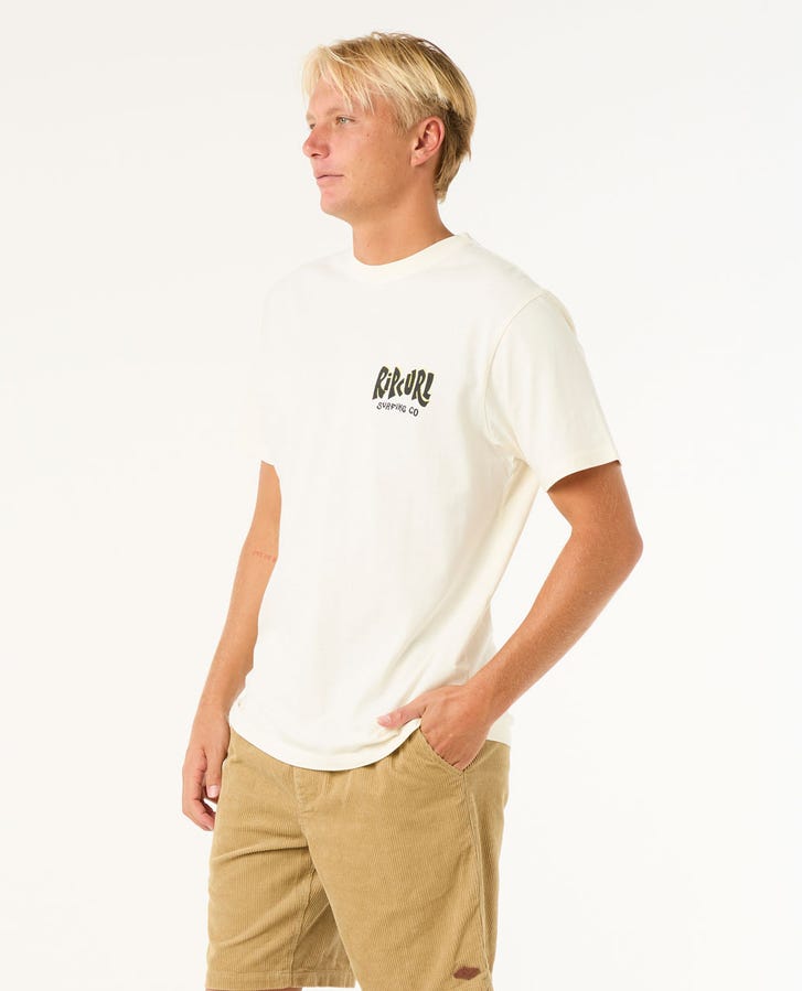 Rip Curl Shield T-Shirt Bone