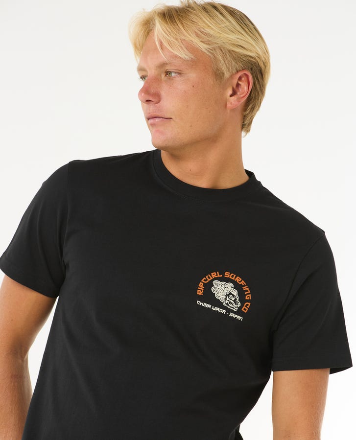 Rip Curl Desti Animals T-Shirt Black