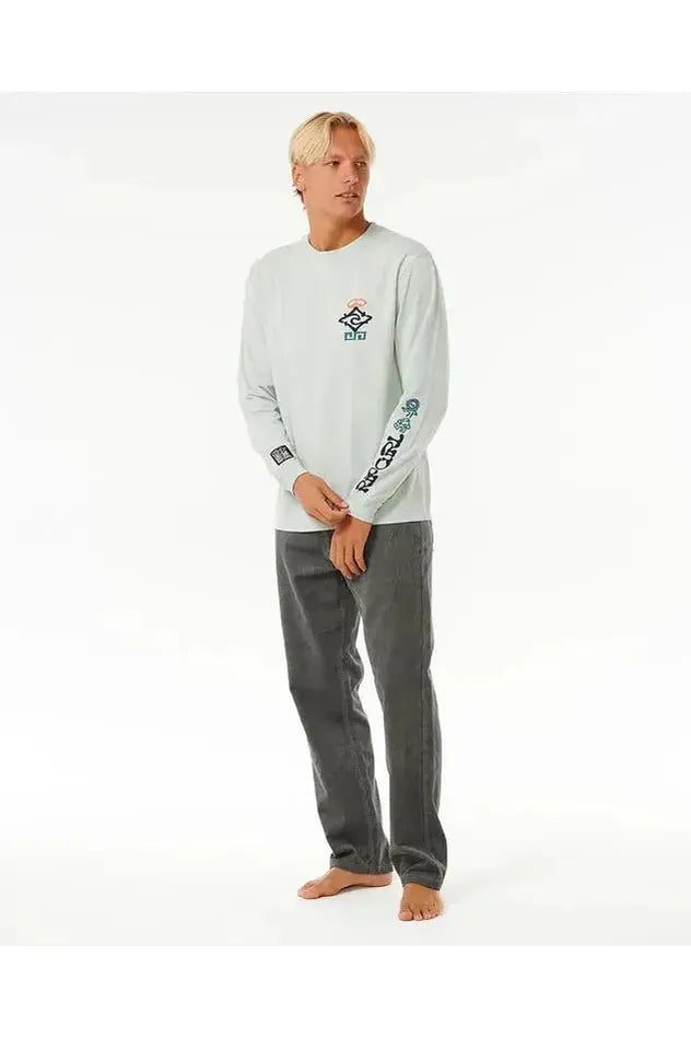 Rip Curl Swc Peace Long Sleeve Tee Mint