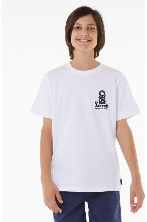 Rip Curl Search Stack Boys T-Shirt White