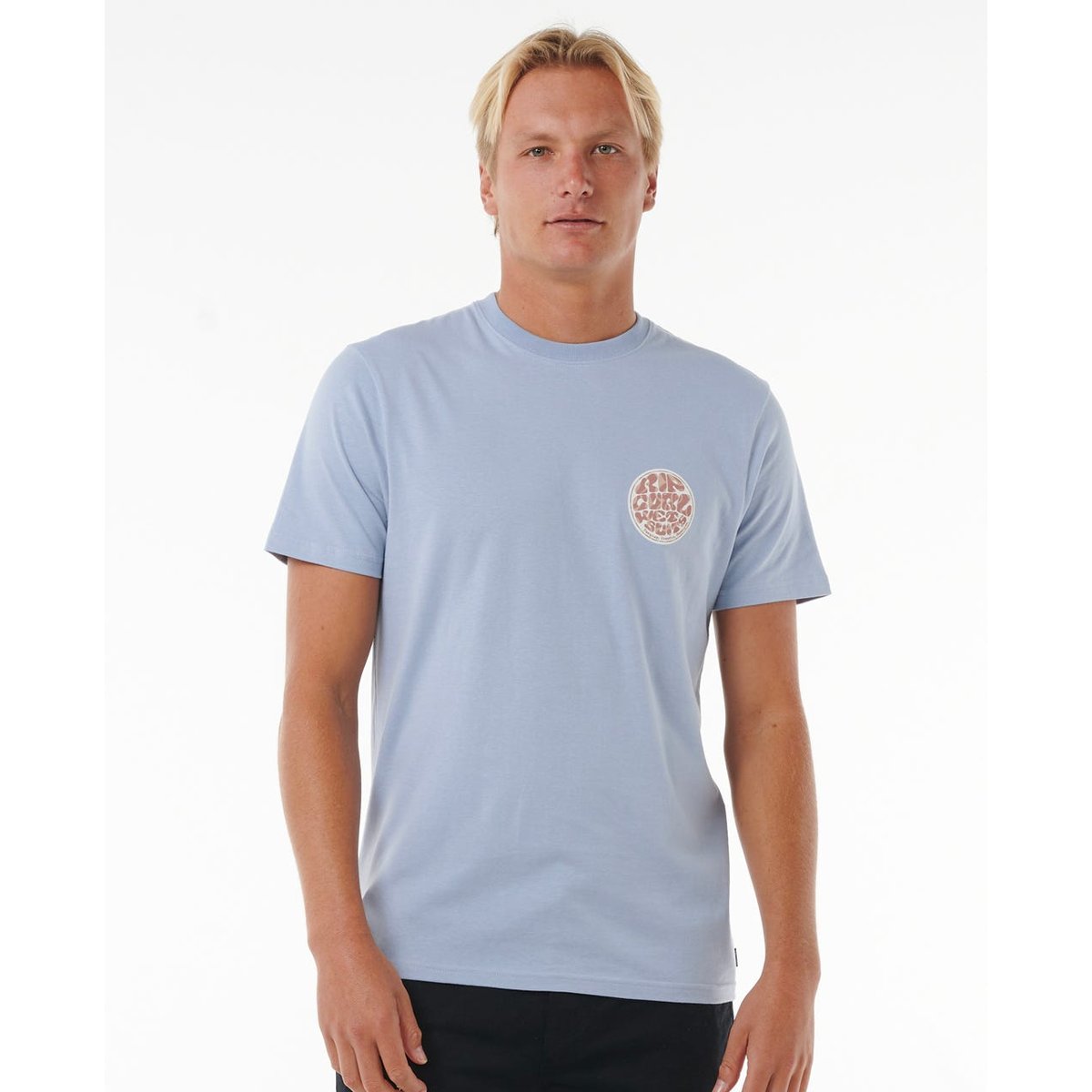 Rip Curl Wettie Passage Icon T-Shirt Spray Blue