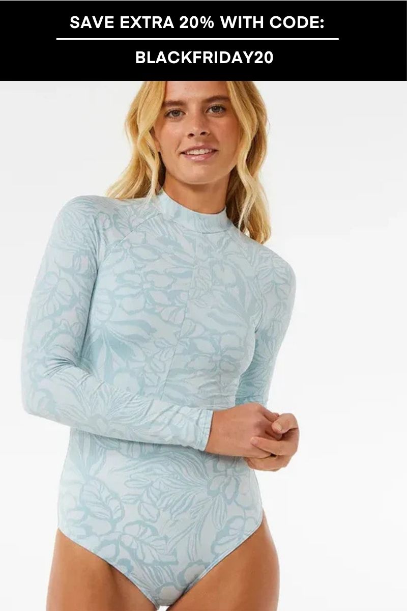 Rip Curl Sun Chaser Long Sleeve Surfsuit Blue