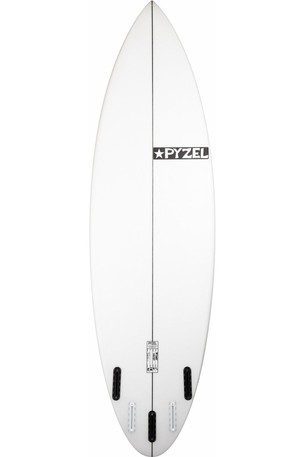 Pyzel The Ghost Surfboard underside