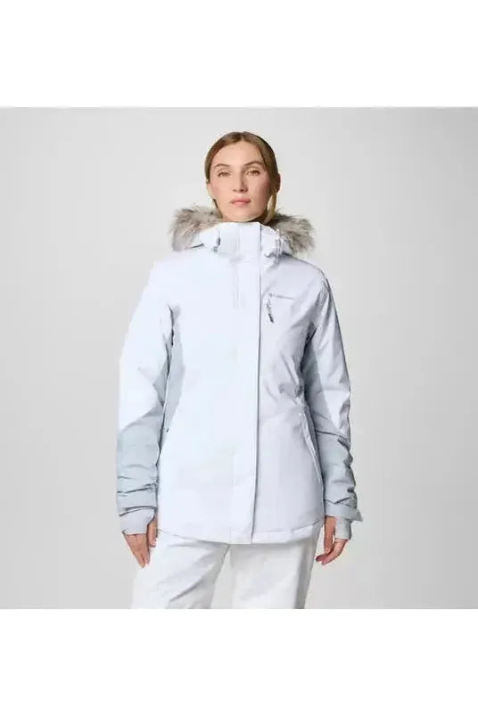 Columbia Ava Alpine™ Ii Insulated Snow Jacket White,Cirrus Grey