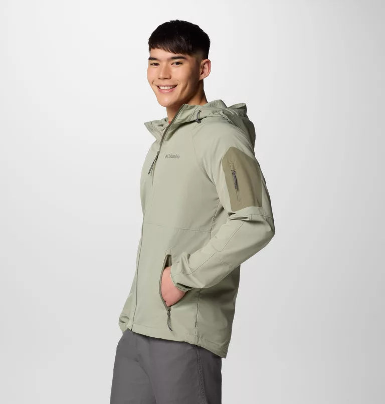 Columbia Tall Heights II Hooded Softshell Jacket Safari