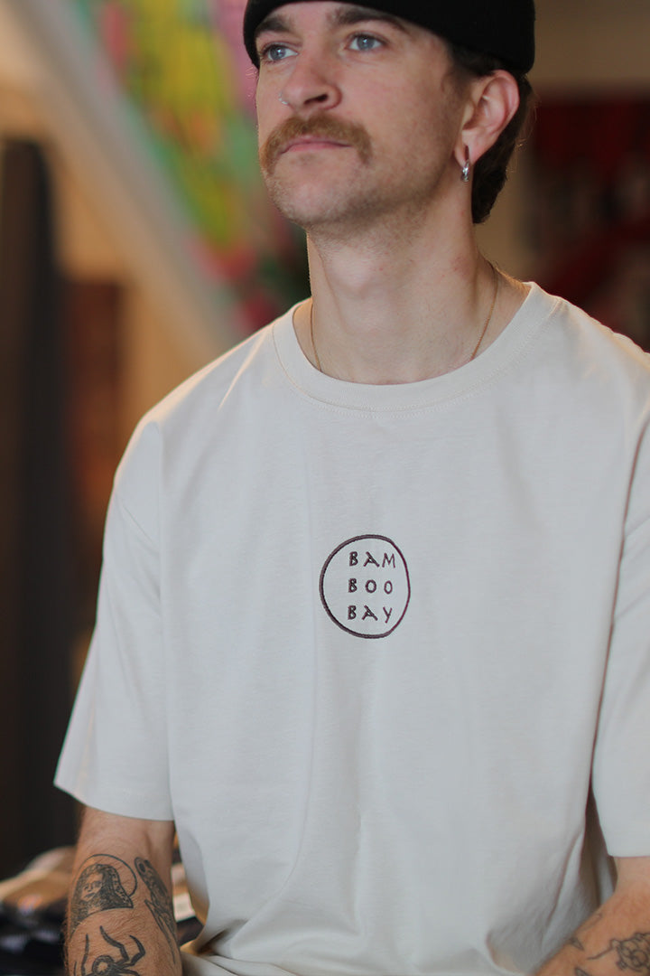 BamBooBay Circular T-Shirt Bone