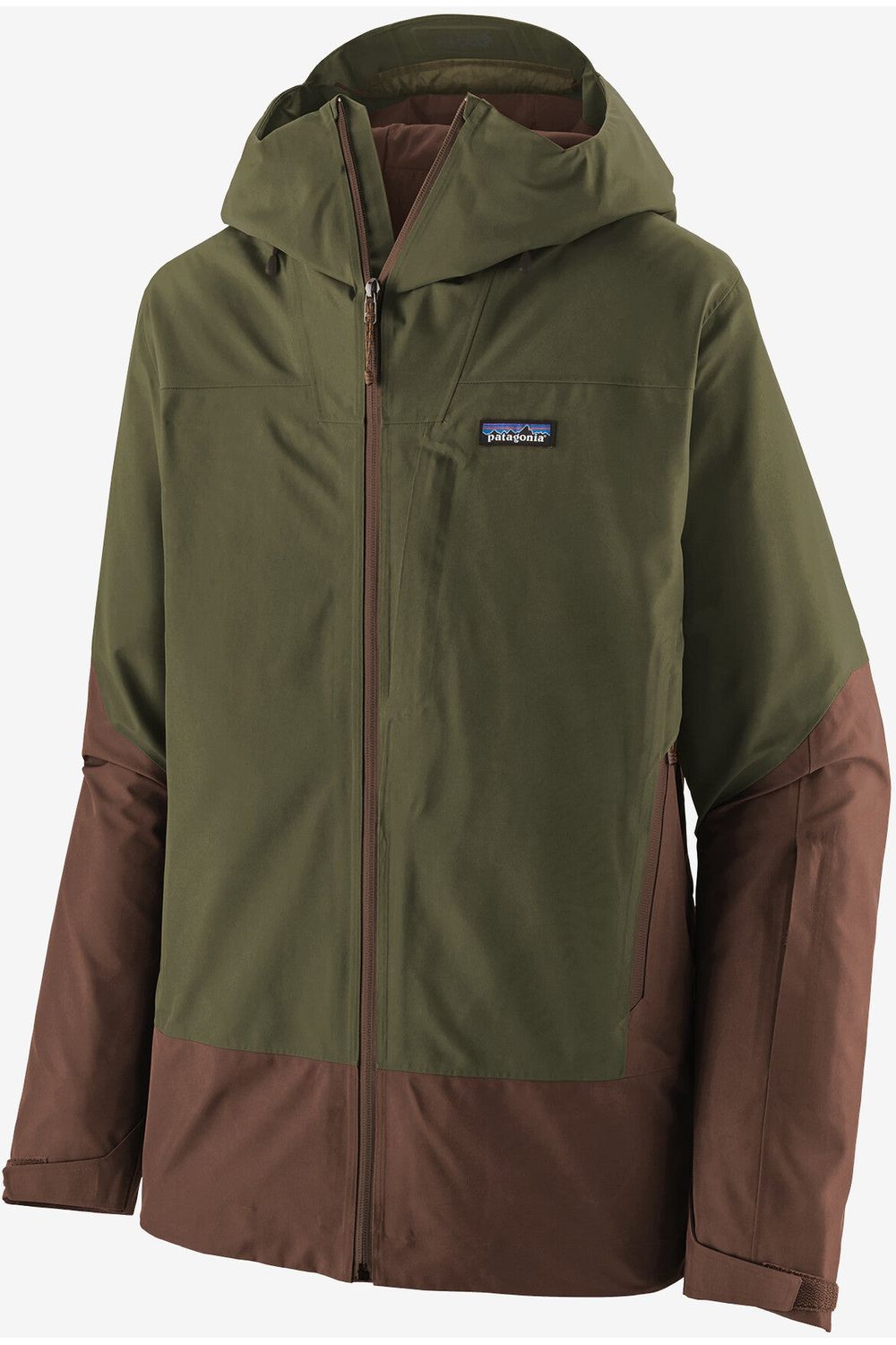 Patagonia Mens Storm Shift Snow Jacket Pine Needle Green