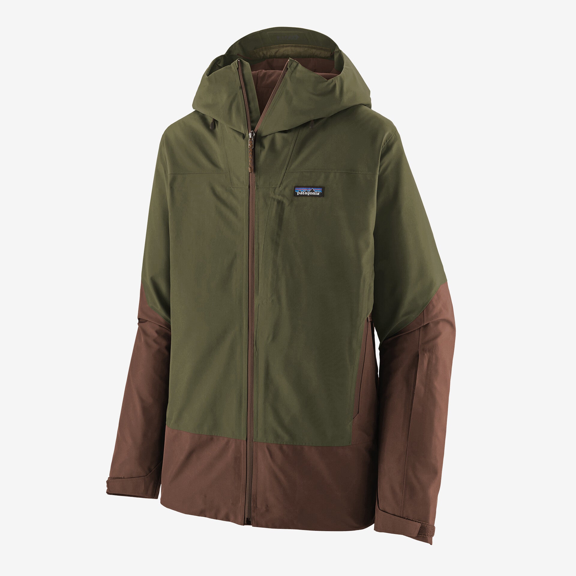 Patagonia Mens Storm Shift Snow Jacket Pine Needle Green