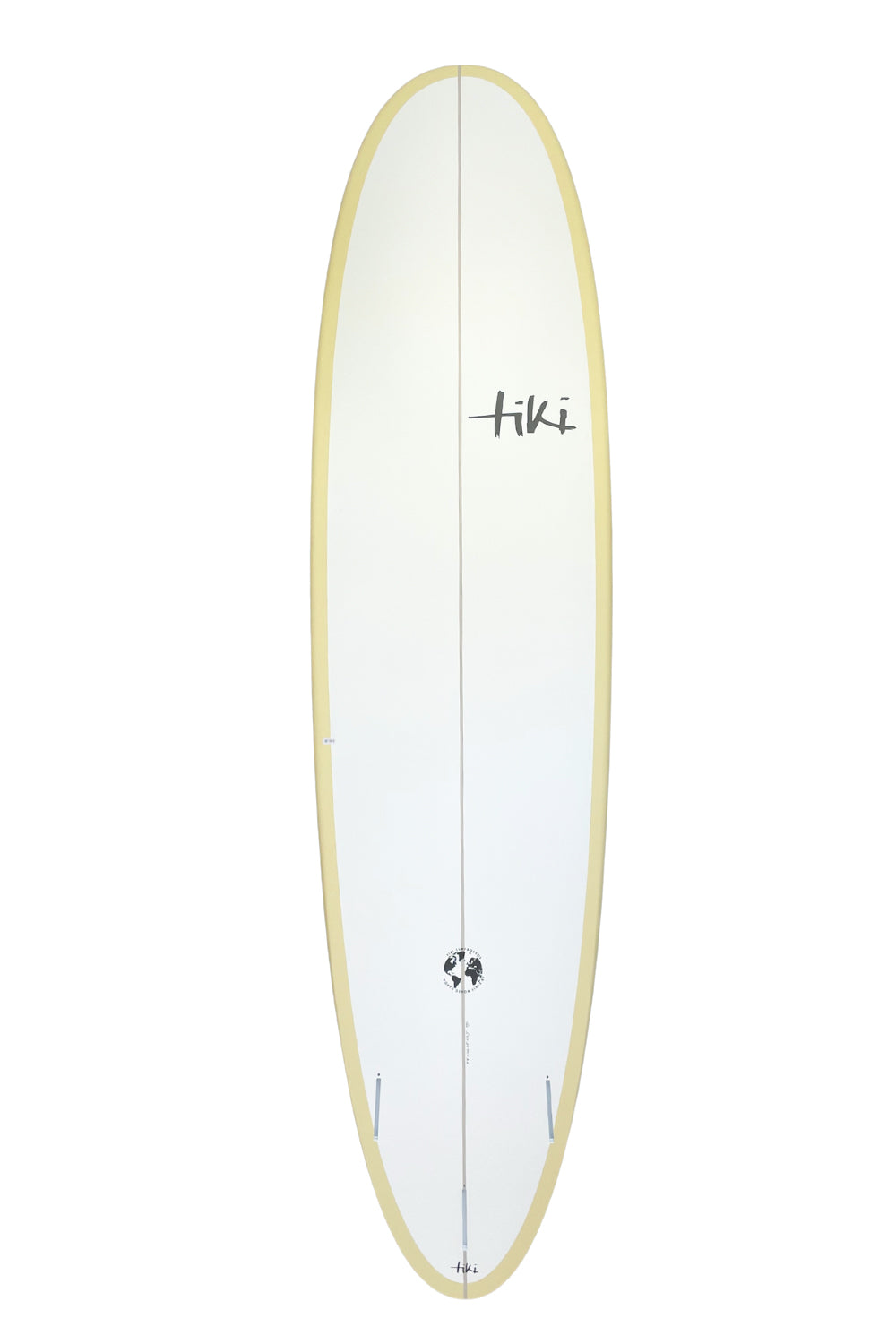 Tiki Evolution Glide Surfboard-Yellow Deck & Wrap