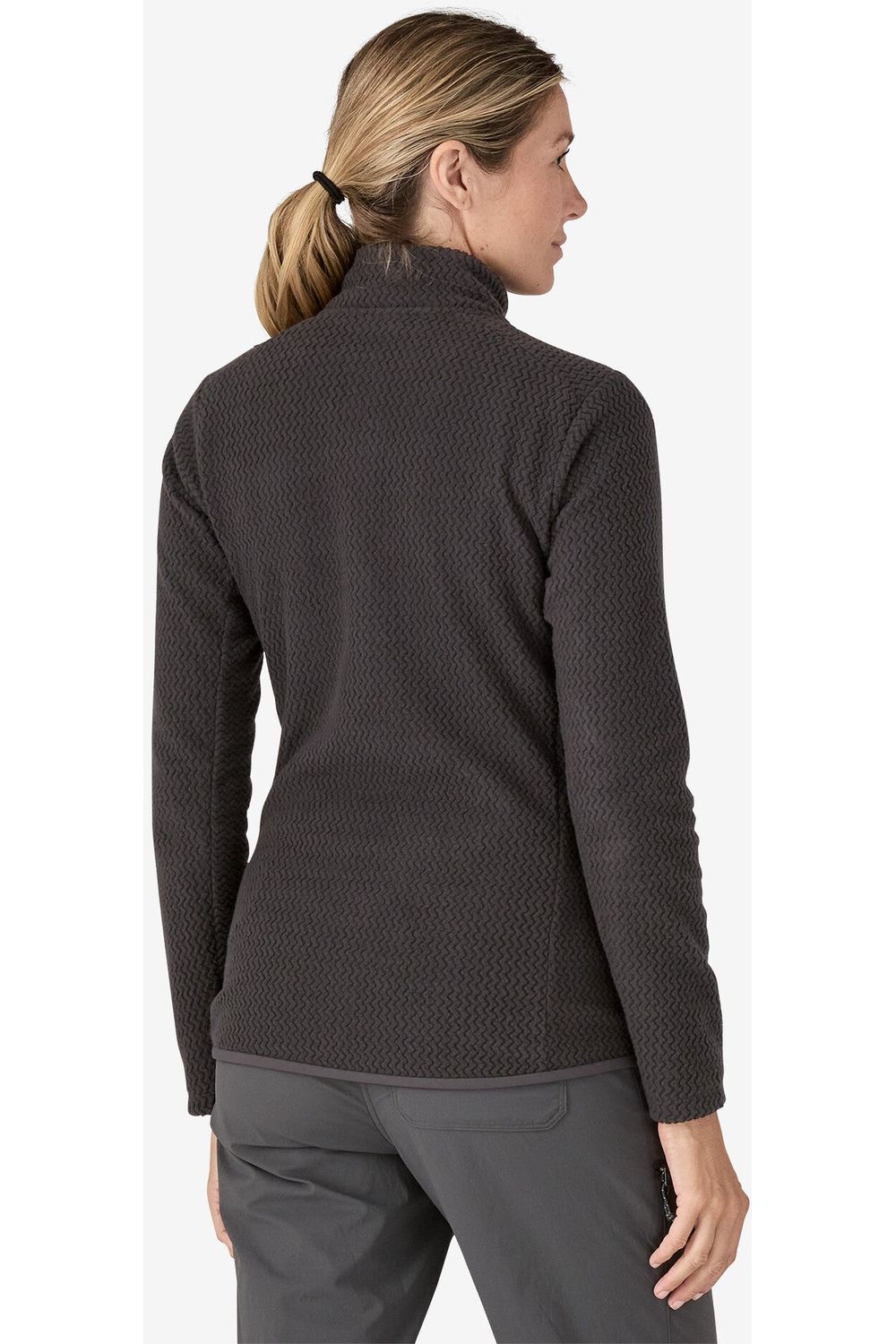 Patagonia Womens R1 Air Zip Neck Fleece Black