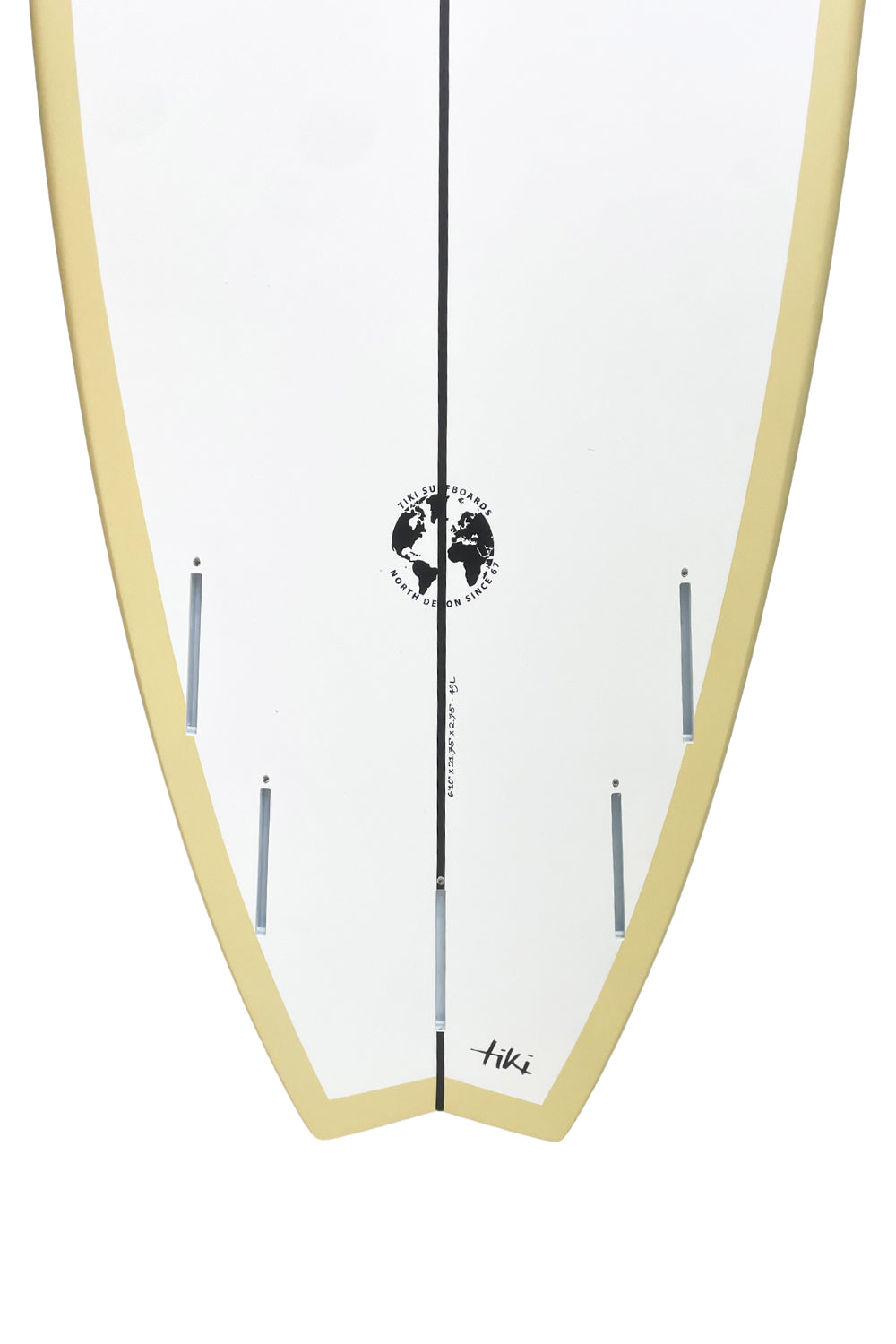 Tiki Evolution Fish Surfboard - Yellow