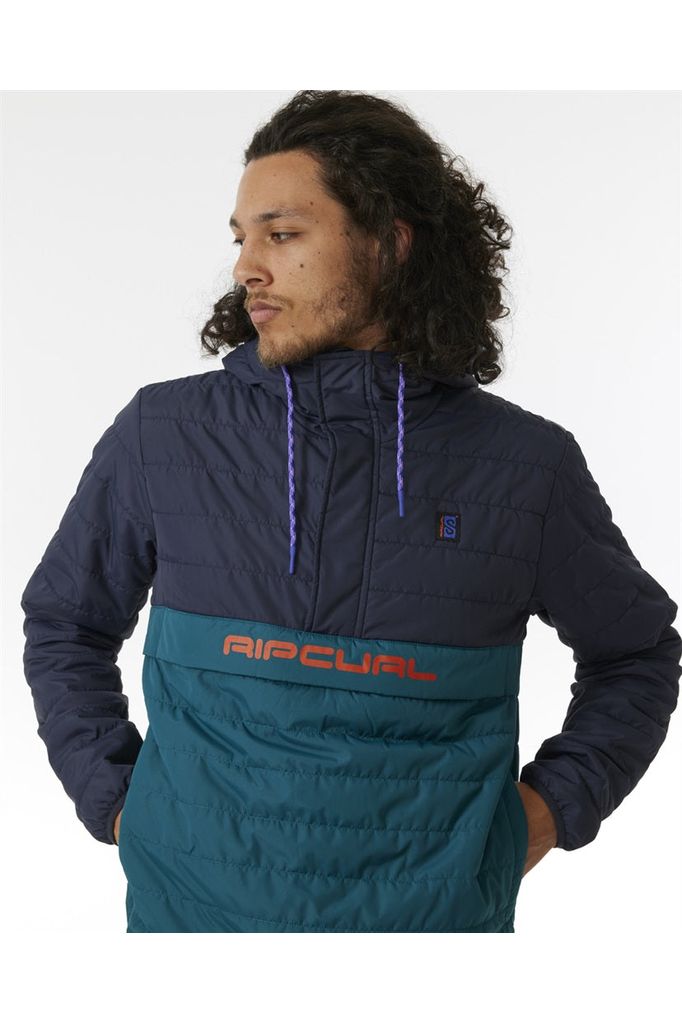 Rip Curl Search Anorak Puffer Purple Night