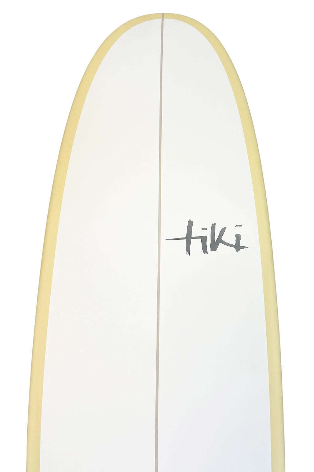 Tiki Evolution Glide Surfboard-Yellow Deck & Wrap