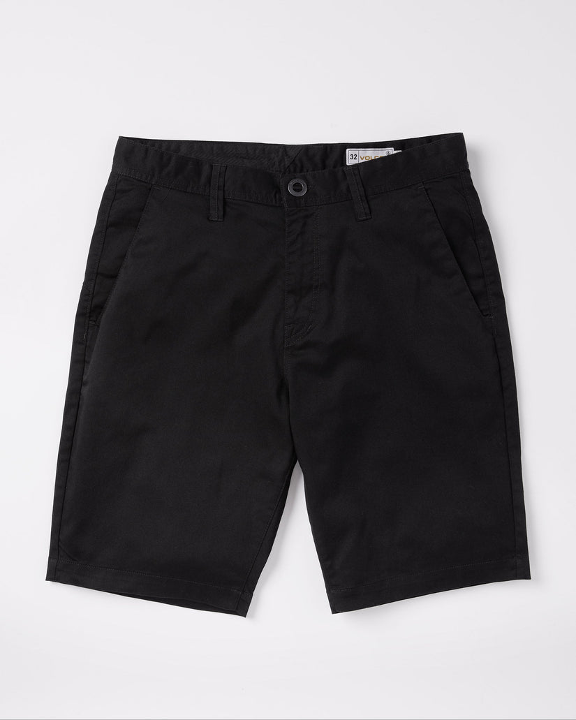 Volcom Frckn Mdn Stretch Shorts 21 Black