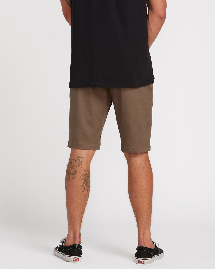 Volcom Frckn Modern Stretch Shorts 21 Mushroom