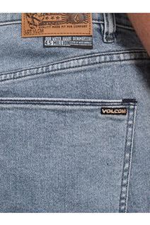 Volcom Billow Denim Pants Ash Blue