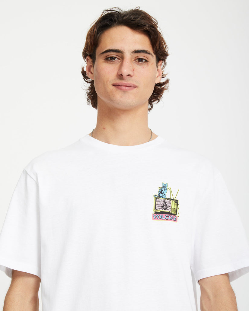 Volcom Catv Short Sleeve T-Shirt White