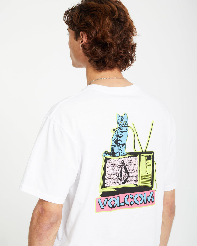 Volcom Catv Short Sleeve T-Shirt White