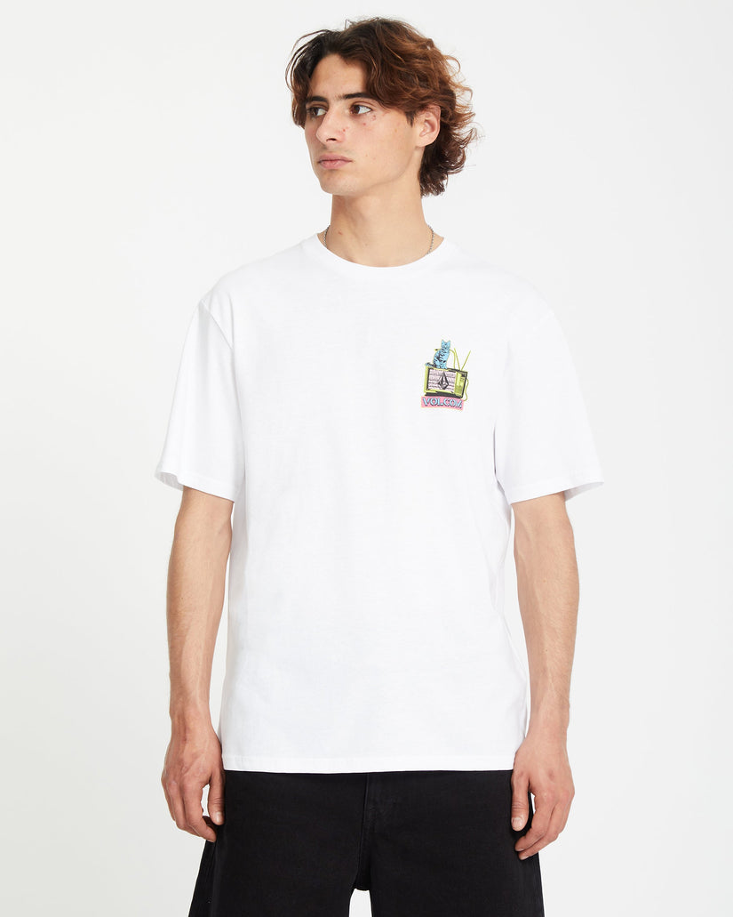 Volcom Catv Short Sleeve T-Shirt White