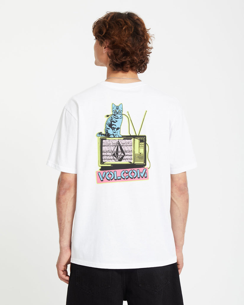 Volcom Catv Short Sleeve T-Shirt White