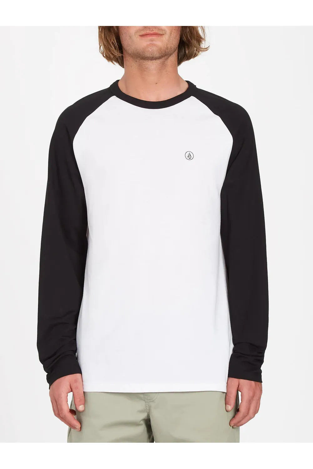 Adult Black and Gold Longsleeve Tee Charcoal / Small