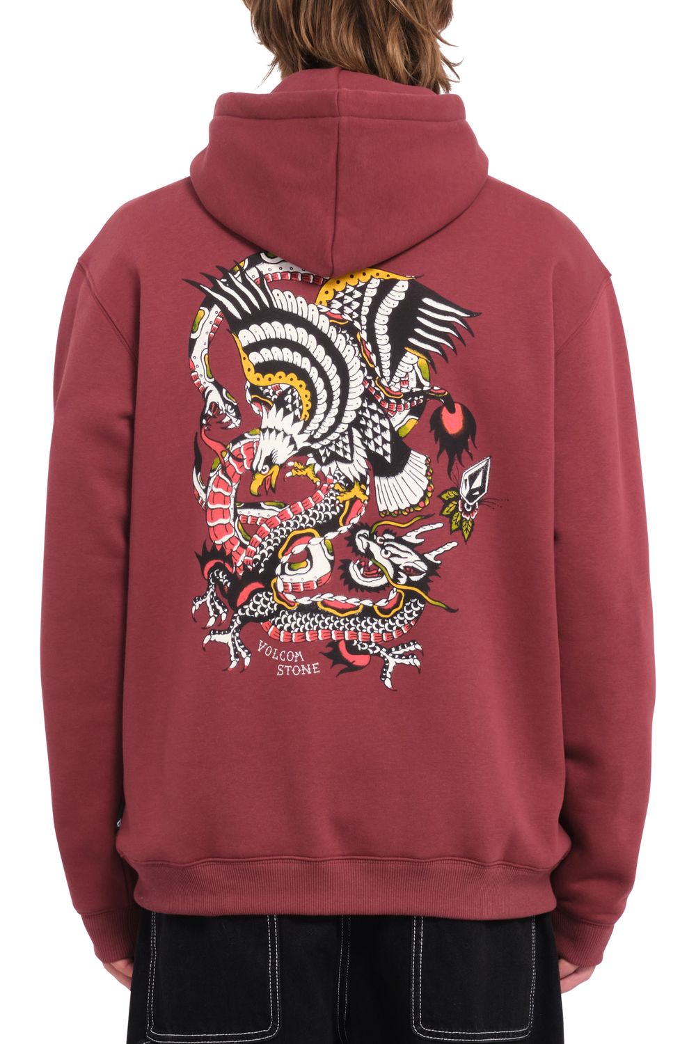 Volcom Lintell Hoody Merlot