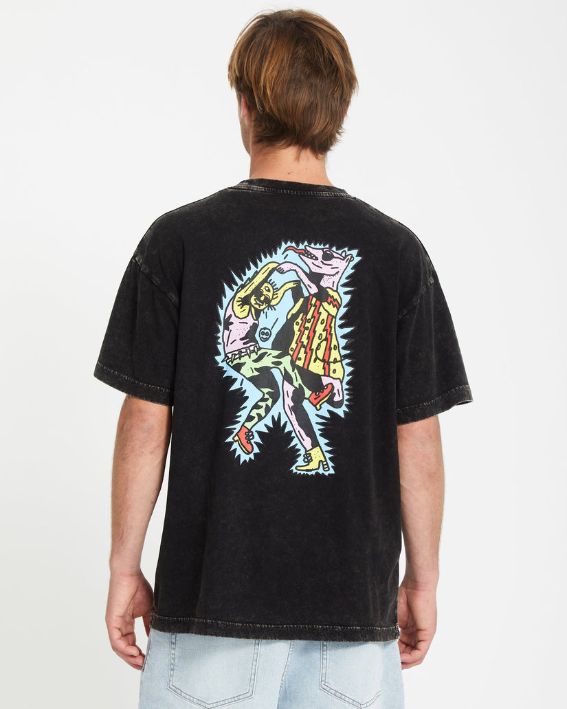 Volcom Bob Mollema 1 Short Sleeve T-Shirt Light Acid Black