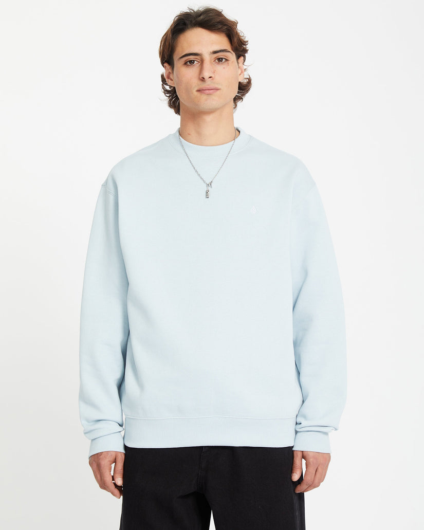 Volcom Single Stone Crew Sweat Carolina Blue