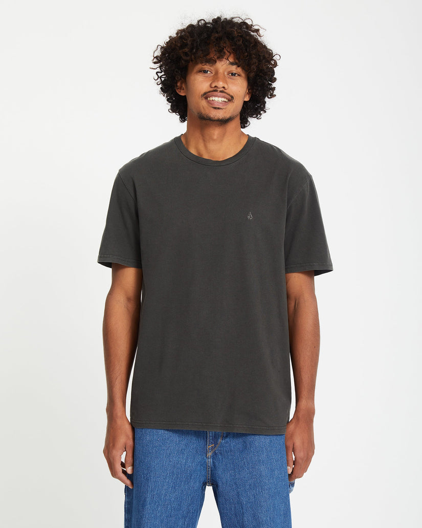 Volcom Solid Stone Emb Short Sleeve T-Shirt Black