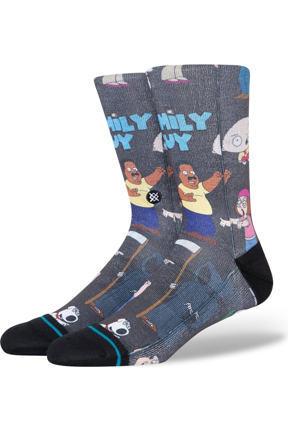 Stance Family Guy Sock Black